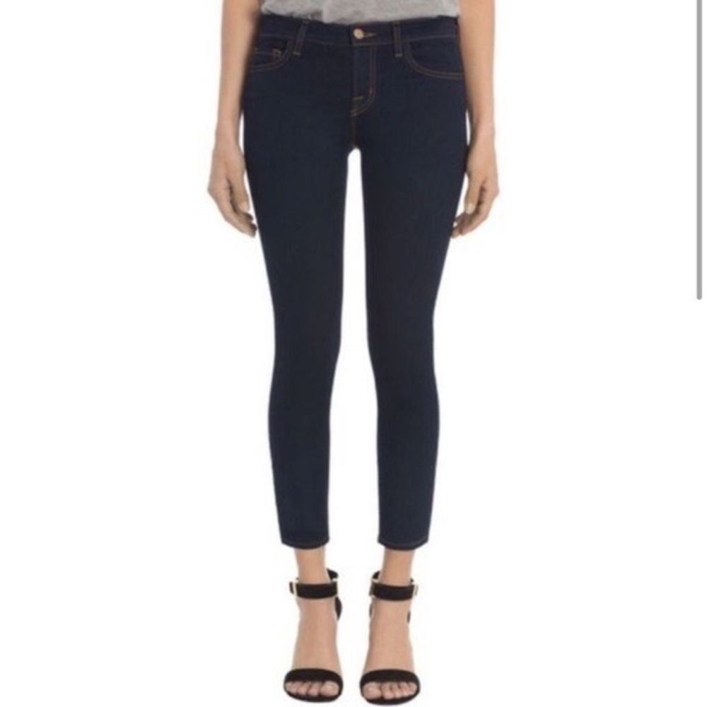 J Beand Low Rise skinny Jeans Ink Wash Women’s size 26 2